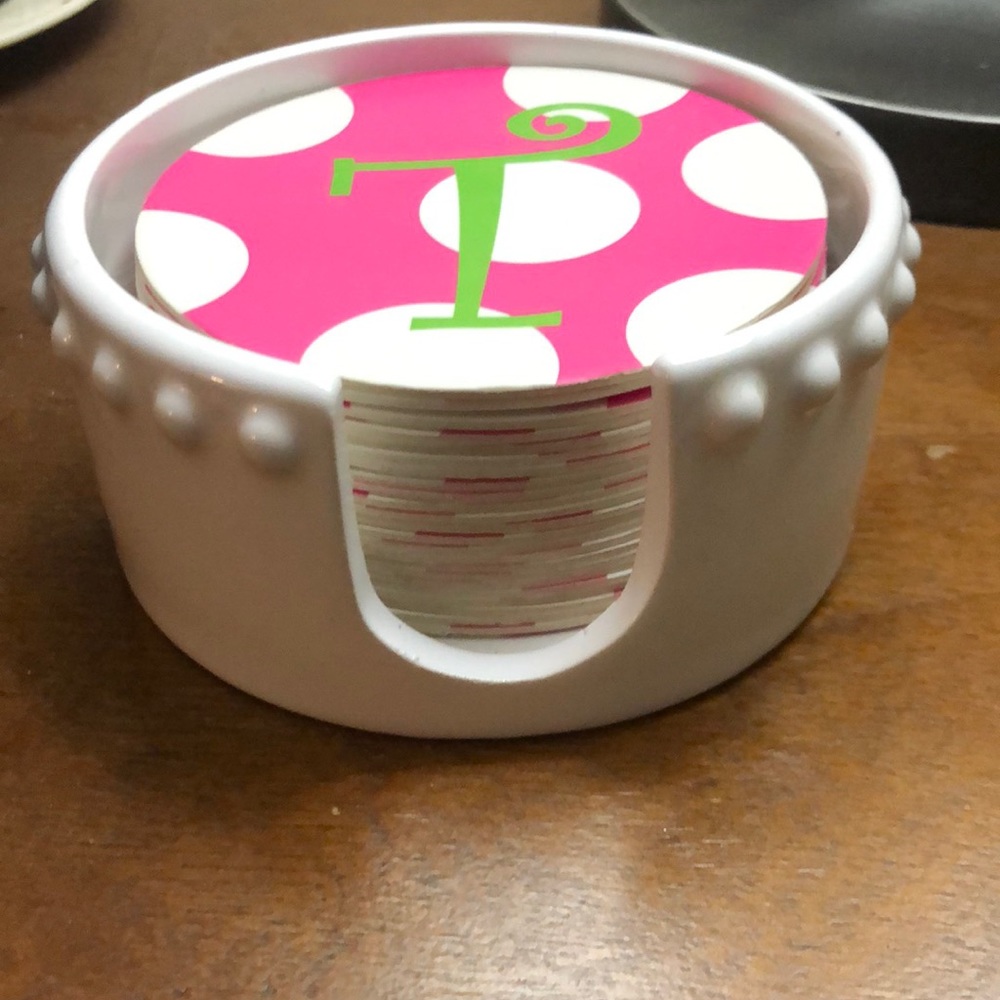 Personalized Coasters “T”
